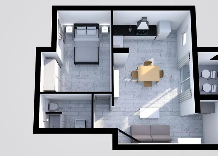 Pasman - 50 M2 Et Piscine Apartamento *